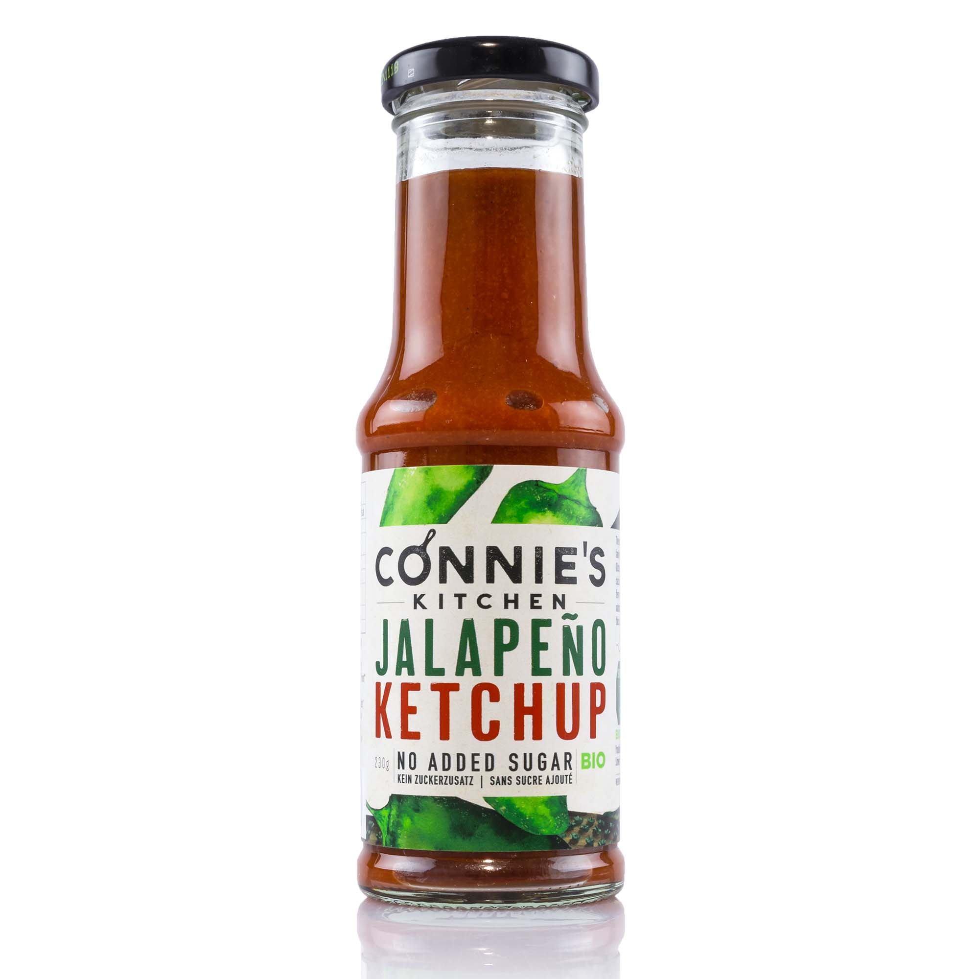 Connie's Kitchen Ketchup Jalapeno Bio, 230g Geschenkkörbe.ch